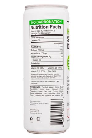 Thirty: Thirty-12oz-2020-SportsDrink-RaspCherry-Facts