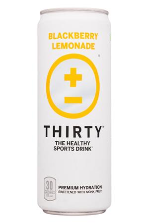 Thirty: Thirty-12oz-2020-SportsDrink-BlackLemonade-Front