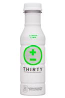 Thirty: Thirty-12oz-SportsDrink-LemonLime-Front