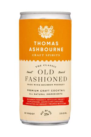 Thomas Ashbourne Craft Spirits: ThomasAshbourne-200ml-2022-Spirits-OldFashioned