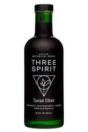 Three Spirit : ThreeSpirit-750ml-2023-NA-BotanicalDrink-SocialElixer-Front