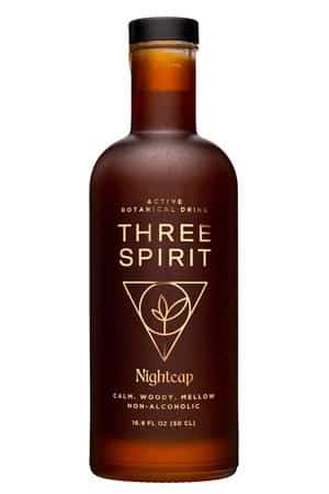 Three Spirit : ThreeSpirit-750ml-2023-NA-BotanicalDrink-Nightcap-Front