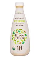 Three Trees Organics: ThreeTrees-28oz-2020-Nutmilk-Pistachio-Front