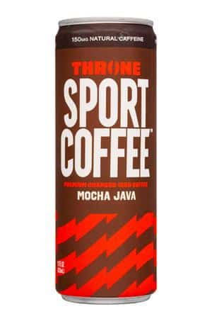 Throne Sport Coffee: Throne-12oz-2024-SportCoffee-MochaJava-Front
