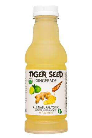 Tiger Seed: TigerSeed-16oz-2020-Gingerade-Front