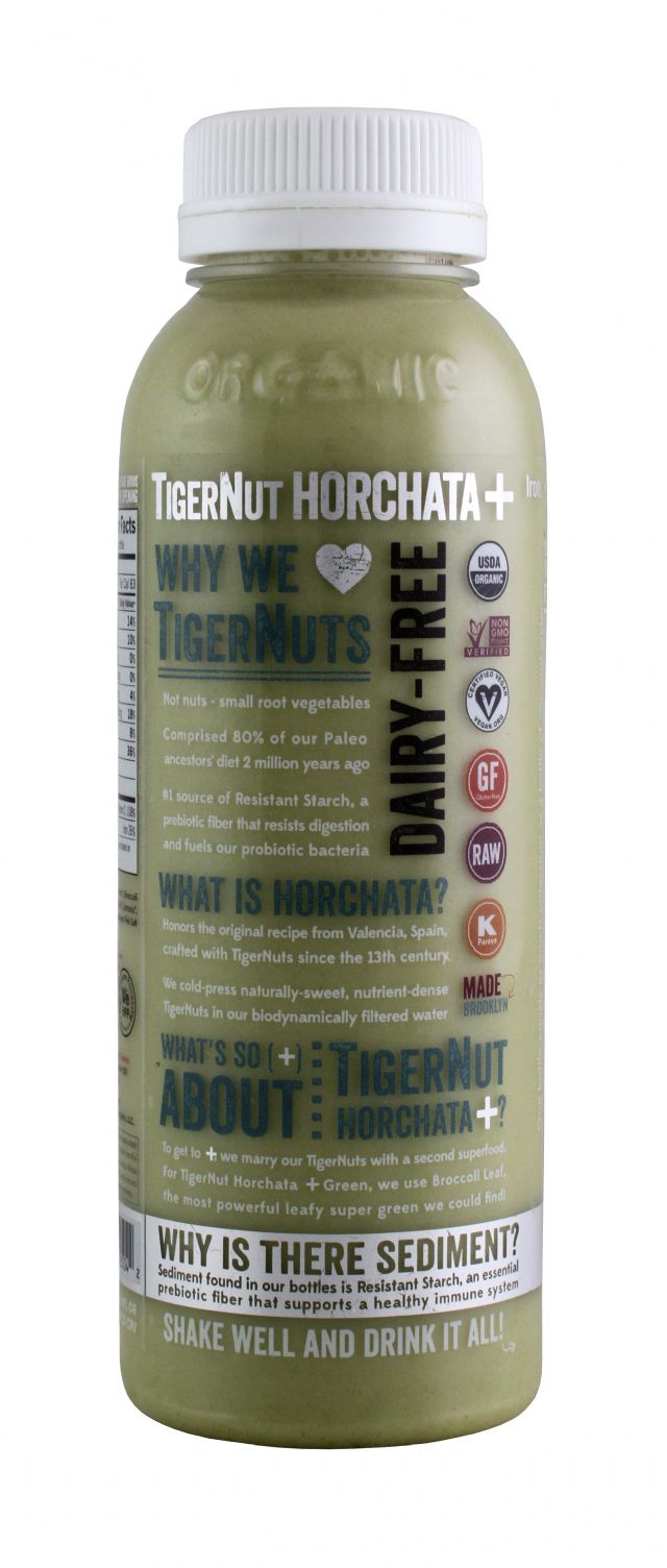 Tigernut Horchata: Tigernut Green Side