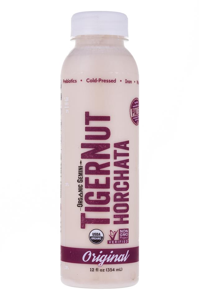 Tigernut Horchata: OrganicGemini-TigerNutHorchata-Original-Front