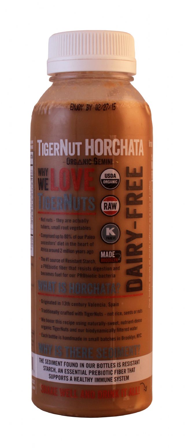 Tigernut Horchata: TigerNUT Coffee Side
