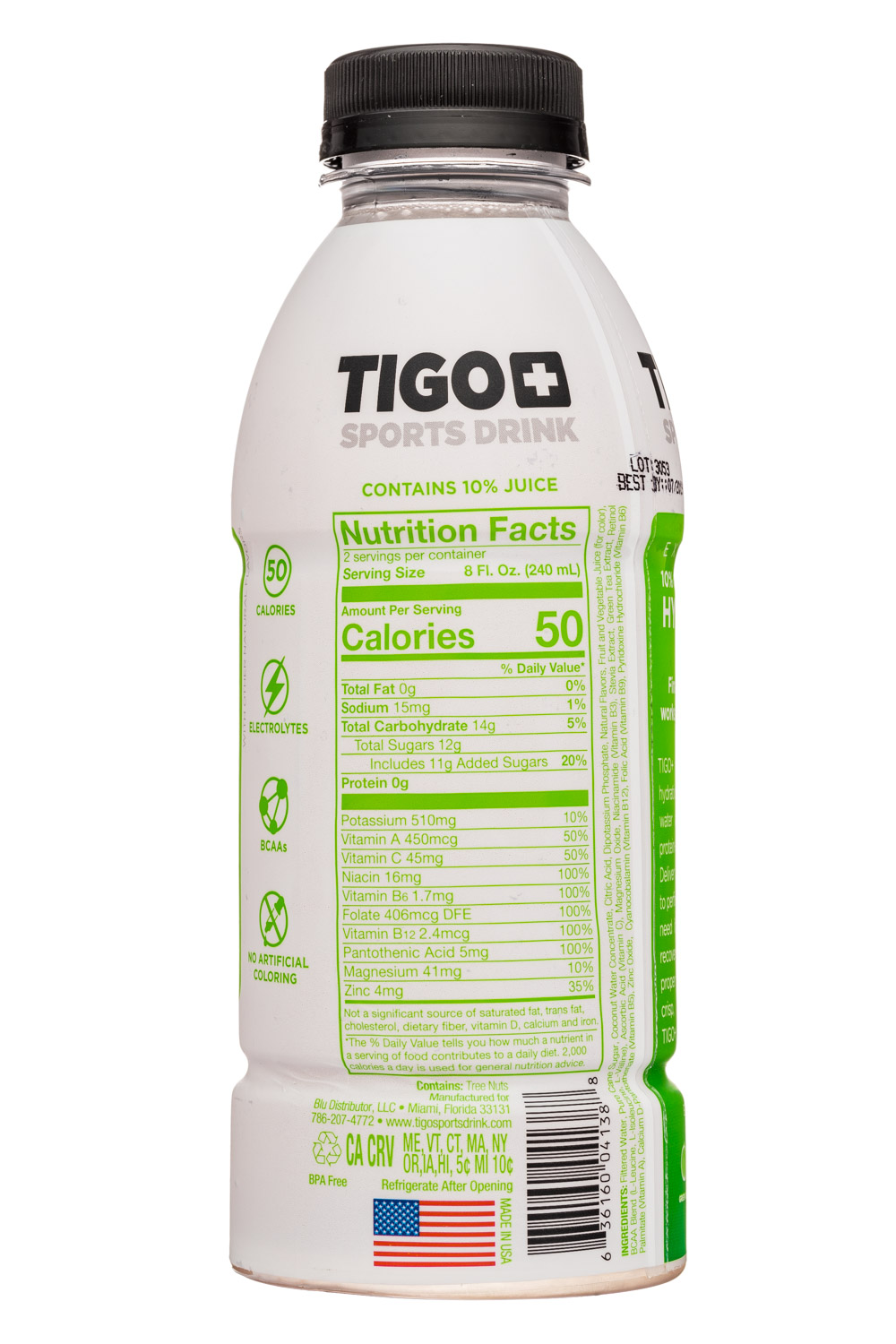 Tigo: Tigo-17oz-SportsDrink-Watermelon-Facts