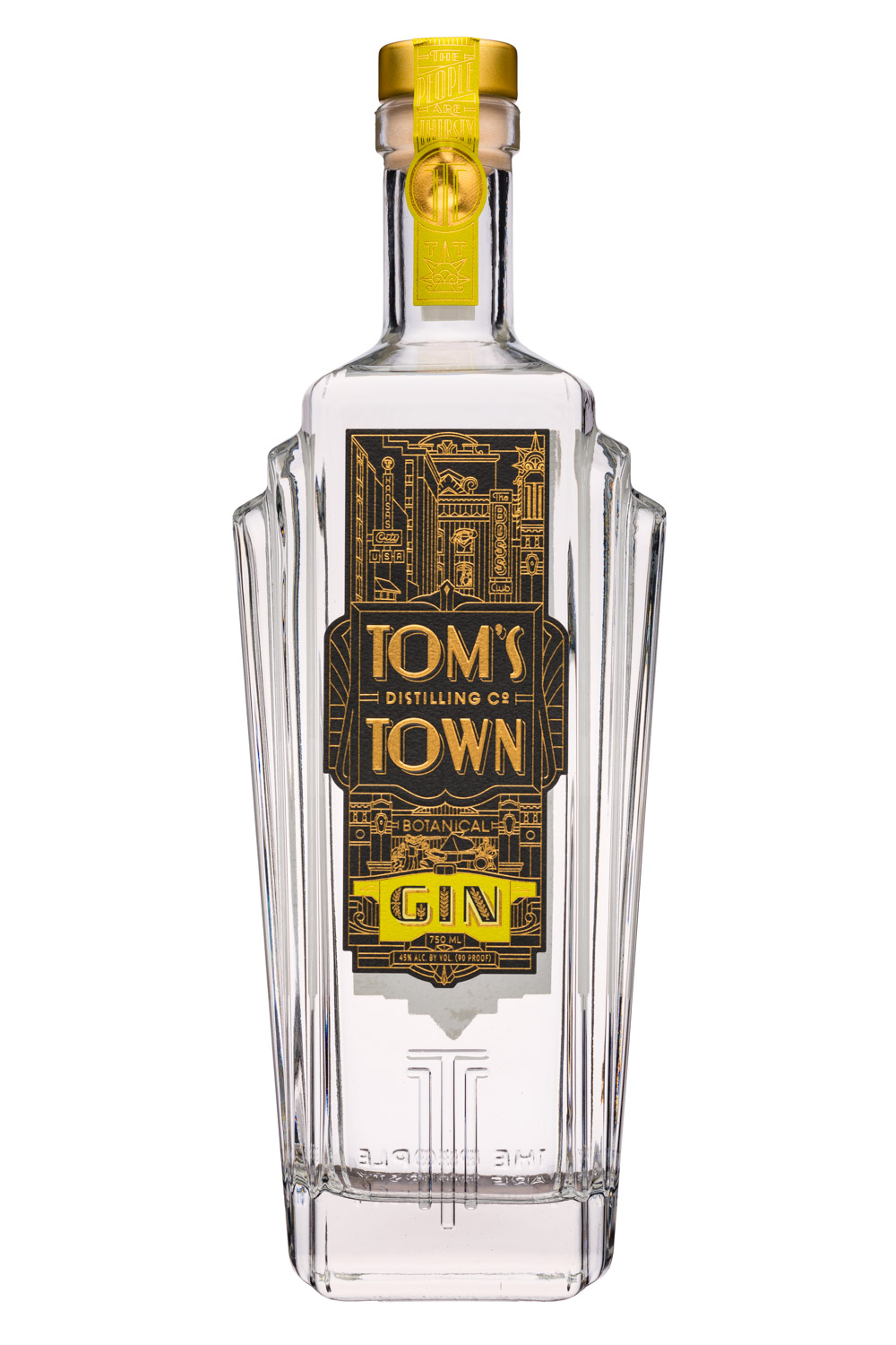 Tom's Town Distilling Company: TomsTownDistillingCo-750ml-BotanicalGin