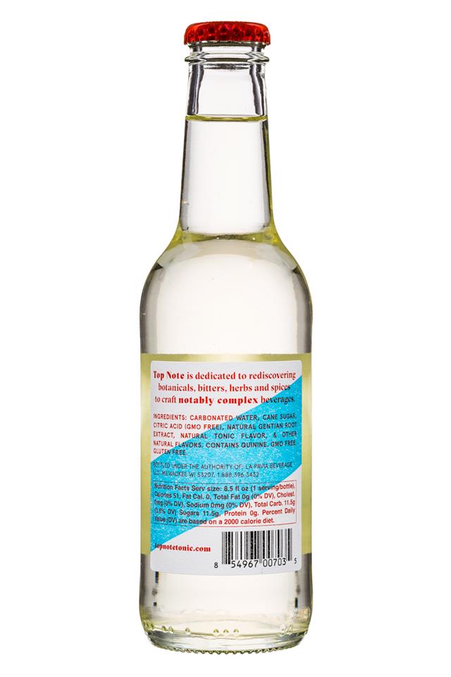 Top Note Tonics: TopNote-8oz-TonicWater-Facts