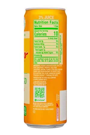Topo Chico Carbonated Beverages: TopoChico-12oz-2025-Sparkling-TropicalMango-Facts