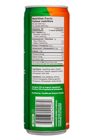 Toro Matcha: ToroMatcha-355ml-2022-SparkingMatcha-Mango-Facts
