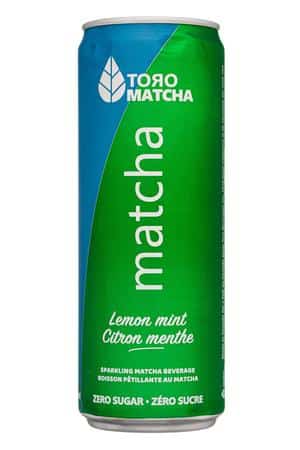 Toro Matcha: ToroMatcha-355ml-2022-SparkingMatcha-LemonMint-Front