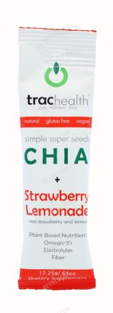 CHIA + Strawberry Lemonade