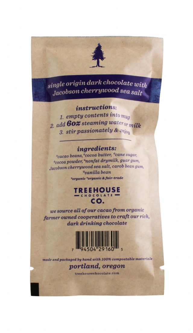 Treehouse Chocolate Co.: Treehouse CherrySeaSalt Facts