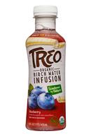 Treo Organic Birch Water Infusion: Treo-BirchWater-16oz-Blueb-Front