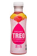 Treo Organic Birch Water Infusion: Treo-16oz-2019-FruitBirchWater-RaspLemon-Front