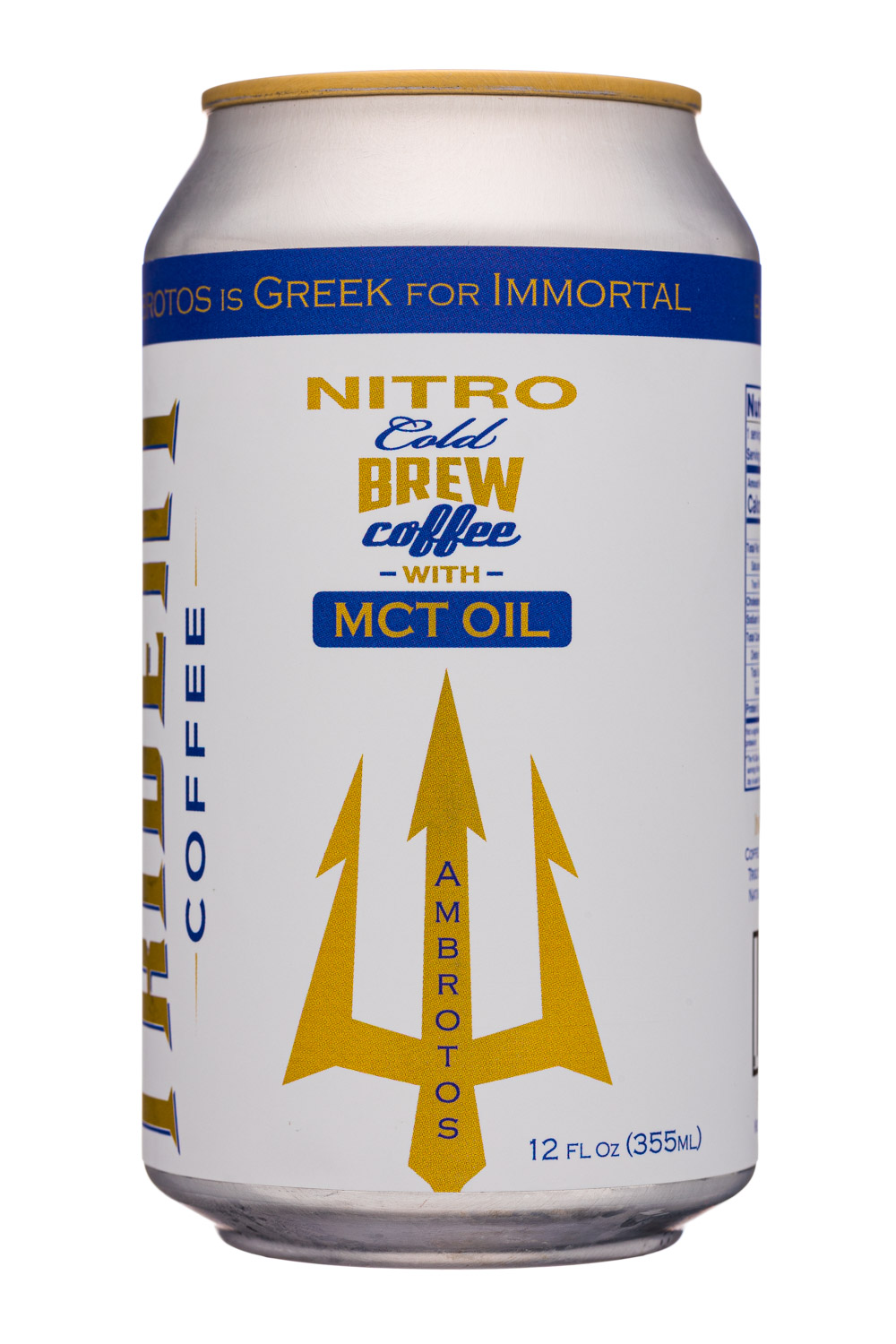 Nitro Cold Brew Coffee with MCT