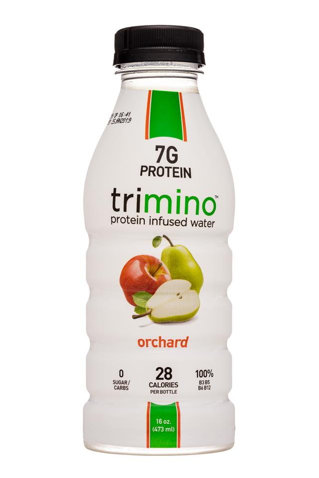 Trimino: Trimino-16oz-ProteinWater-Orchard-Front