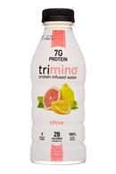 Trimino: Trimino-16oz-ProteinWater-Citrus-Front