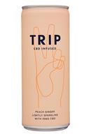 Trip: Trip-10oz-2020-CBDSparkling-PeachGinger-Front