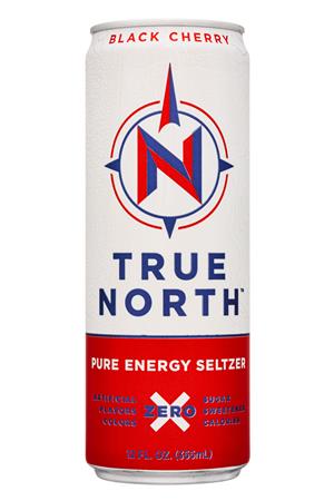 True North: Pure Energy Seltzer: TrueNorth-12oz-2021-EnergySeltzer-BlackCherry-Front