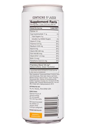 truenergy: Tru-12oz-2020-Energy-OrangeMango-Facts