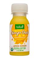 Tulua Shots: Tulua-2oz-2020-GingerShot-LemonGinger-Front