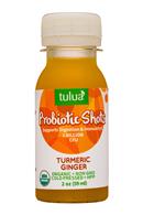 Tulua Shots: Tulua-2oz-2020-ProbioticShot-TurmericGinger-Front