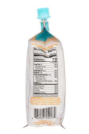 HTWO: HardyBeverages-17oz-2022-HTwo-BloodOrange-Facts