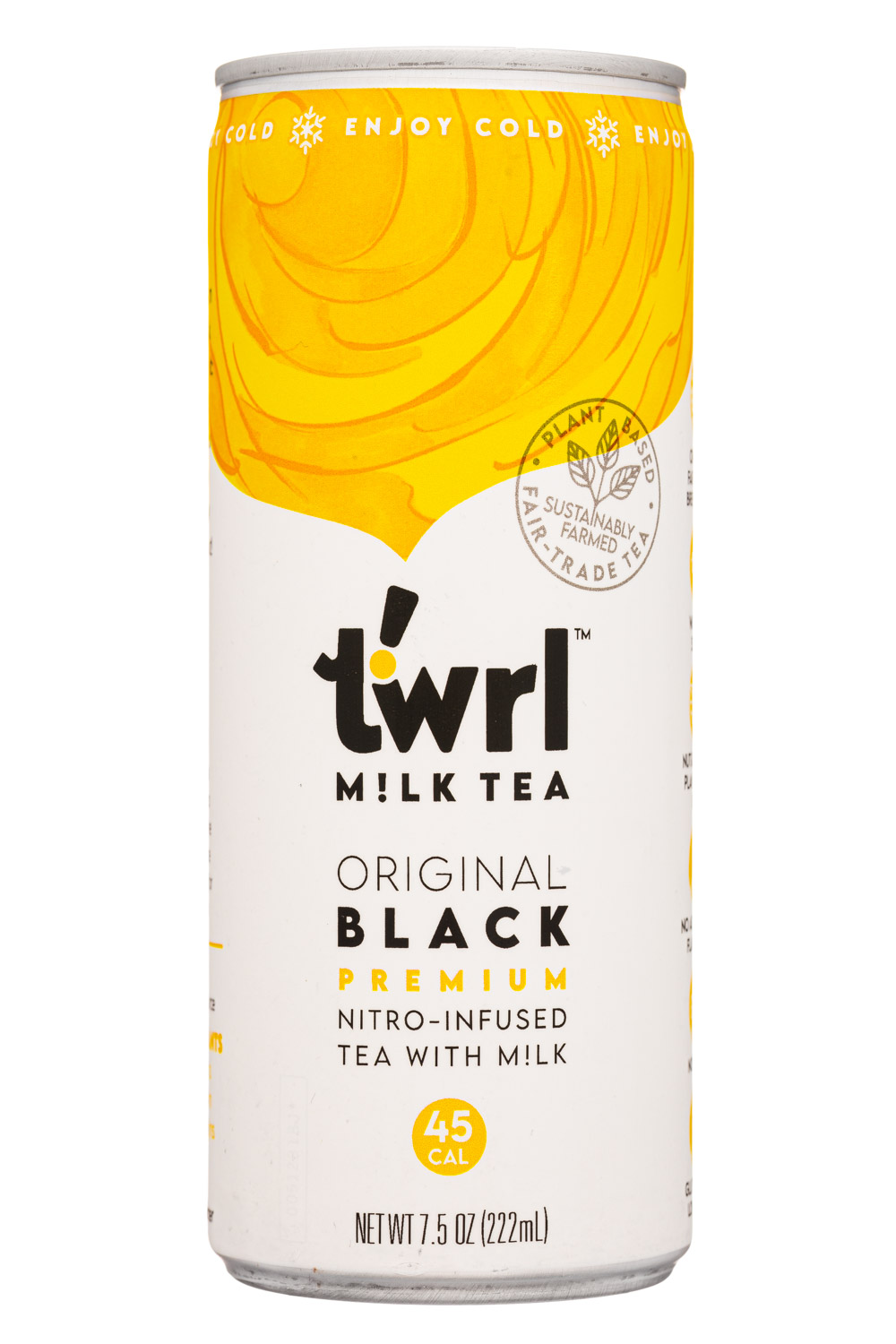 Original Black Premium Nitro-Infused Tea with Milk