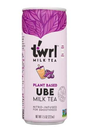 Twrl Milk Tea: Twrl-8oz-2023-MilkTea-Ube-Front