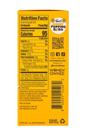 Twrl Milk Tea: TWRL-6pch-2024-PoppingBoba-Honey-Facts