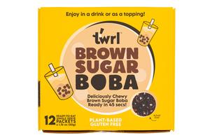 Twrl Milk Tea: TWRL-50g-2023-Boba-BrownSugar