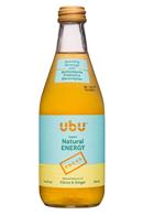 Ubu : Ubu-12oz-NaturalEnergy-CitrusGinger-Front