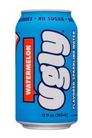 Ugly Drinks: UglyWater-12oz-Watermelon-Front