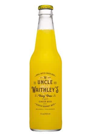 Uncle Waithley's: UncleWaithleys-12oz-2023-VincyBrew-GingerBeer-Front