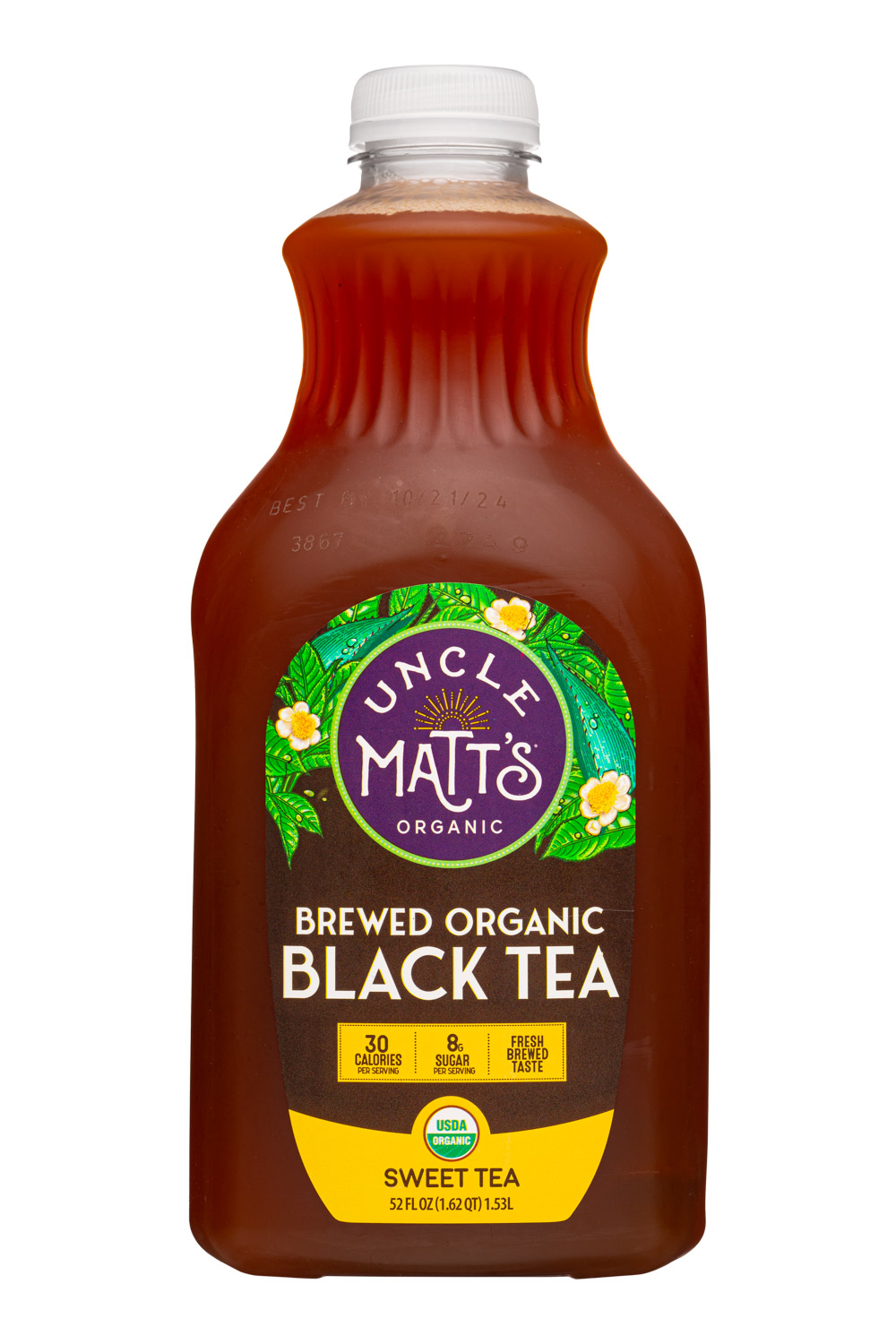 Brewed Organic Black Tea (Sweet Tea)
