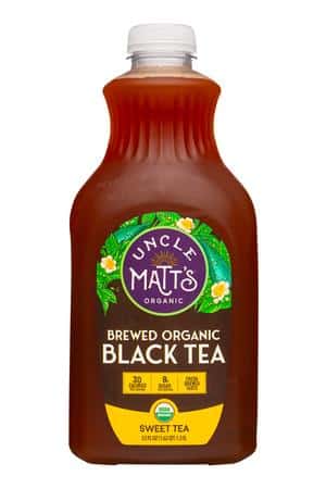 Uncle Matt's: UncleMatts-52oz-2024-BlackTea-Sweet-Front