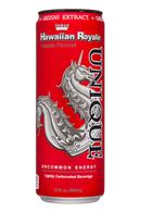 Unique Energy Drink: Unique-12oz-Energy-HawaiianRoyale-Front