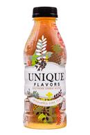 Unique Flavors: UniqueFlavors-16oz-Tea-PineappleLime-Front