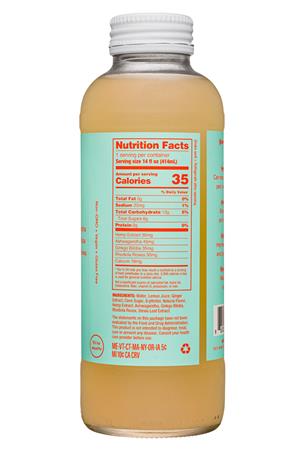 Unity: Unity-14oz-2020-30mgCBD-GingerLemonade-Facts