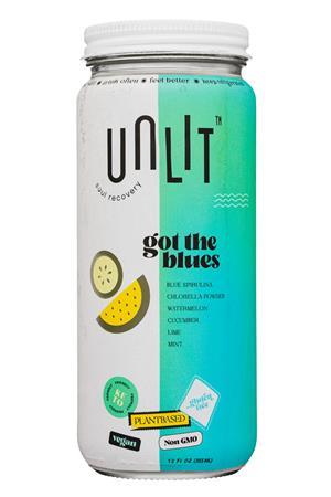 Unlit Soul Recovery: Unlit-12oz-2021-SoulRecovery-GotTheBlues-Front