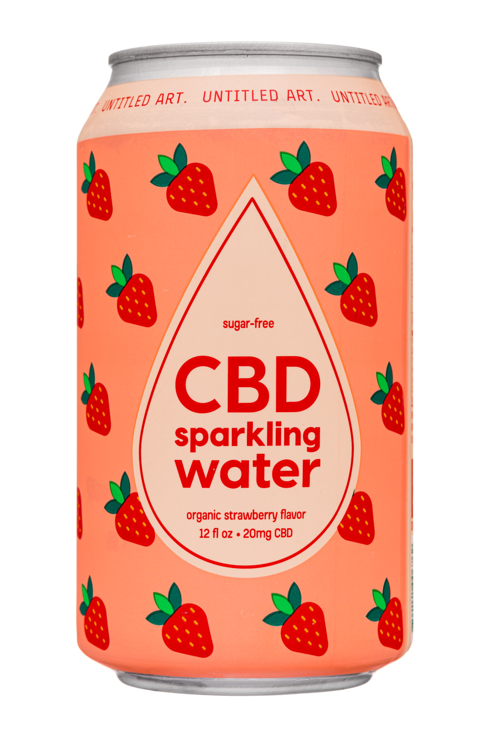 Organic Strawberry Flavor CBD 20mg