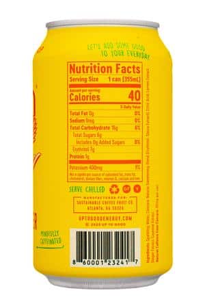 Up To Good: UpToGood-12oz-2023-Sparkling-LemonGinger-Facts
