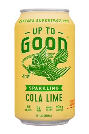 Up To Good: UpToGood-12oz-2023-Sparkling-ColaLime-Front