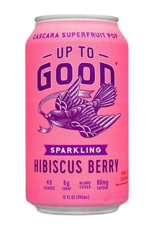 Up To Good: UpToGood-12oz-2023-Sparkling-HibiscusBerry-Front