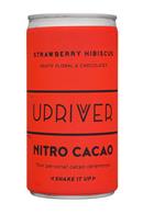 Upriver Nitro Cacao: Upriver-6oz-2020-NitroCacao-StrawbHibiscus-Front