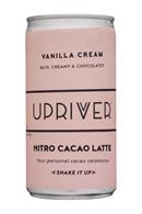 Upriver Nitro Cacao: Upriver-6oz-2020-NitroCacaoLatte-VanillaCream-Front